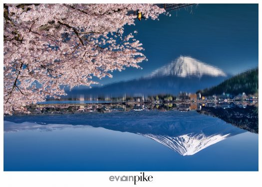 upsidedown fuji Japan Photo Guide